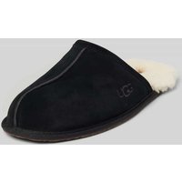 UGG Slides mit Label-Print Modell 'SCUFF' in Black, Größe 43 von Ugg