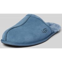 UGG Slides mit Label-Print Modell 'SCUFF' in Hellblau, Größe 41 von Ugg