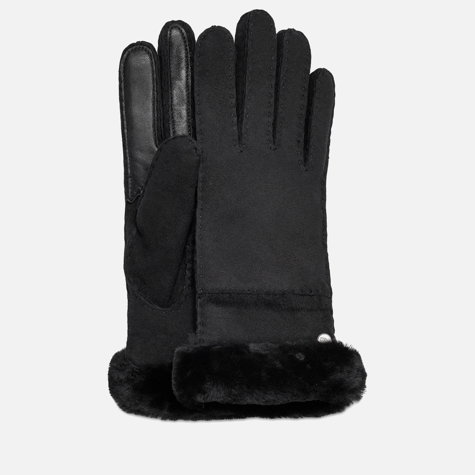 UGG Women's Seamed Tech Glove - Black - L von Ugg