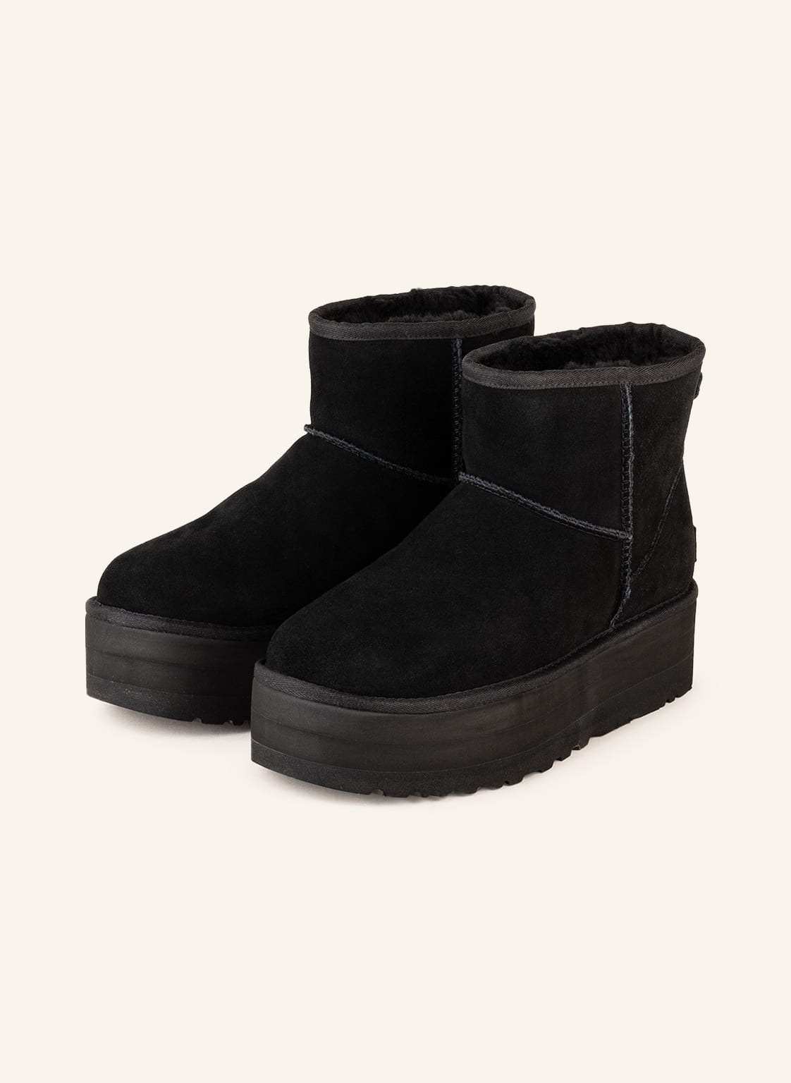 Ugg Boots Classic Mini Platform schwarz von Ugg