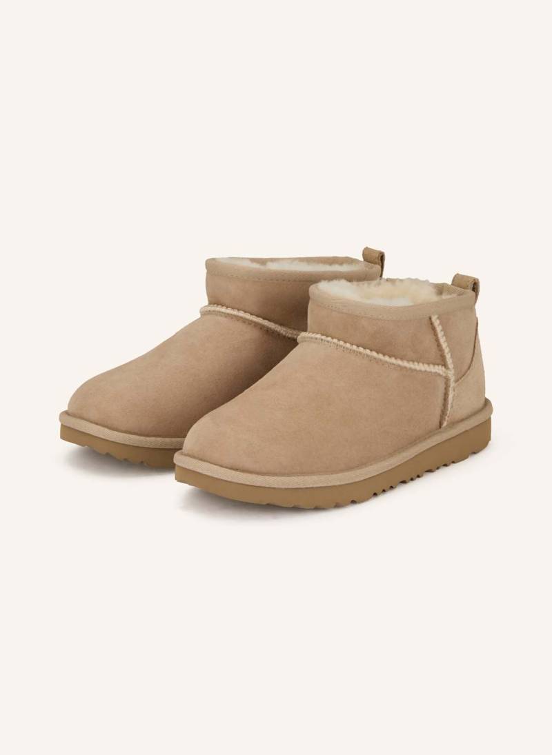 Ugg Boots Classic Ultra Mini beige von Ugg