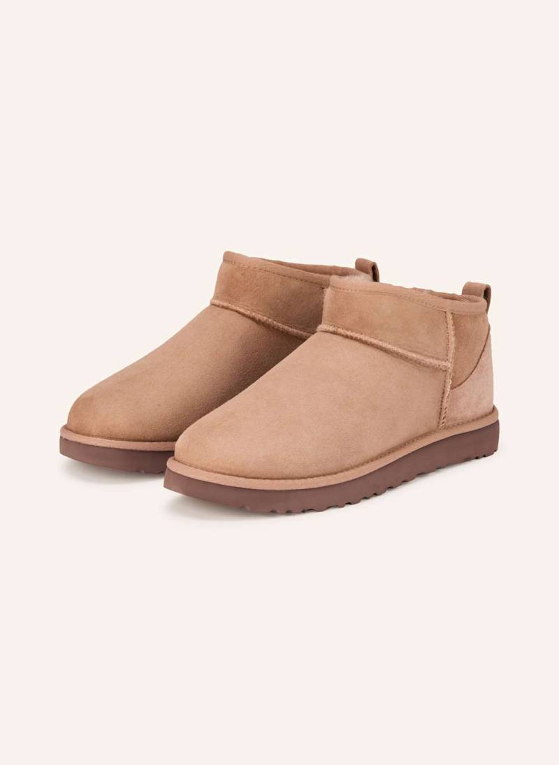Ugg Boots Classic Ultra Mini braun von Ugg