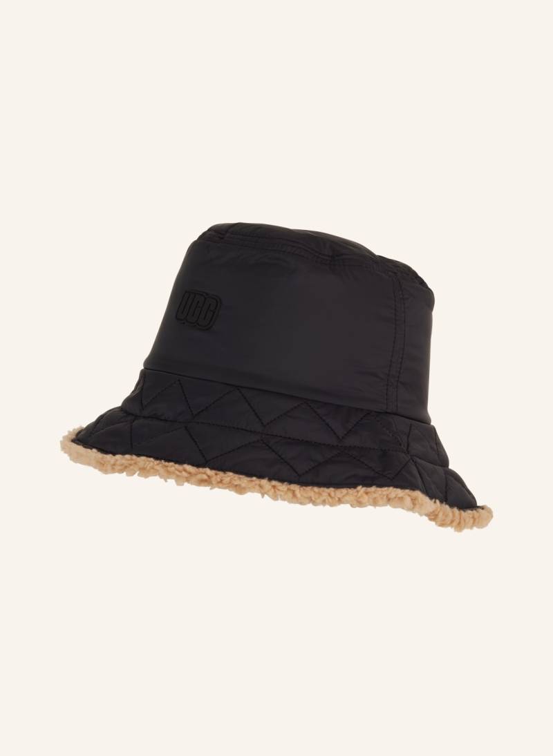 Ugg Bucket-Hat Zum Wenden schwarz von Ugg