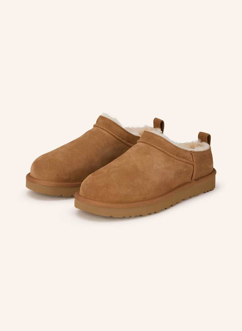 Ugg Pantoletten Classic Micro braun von Ugg