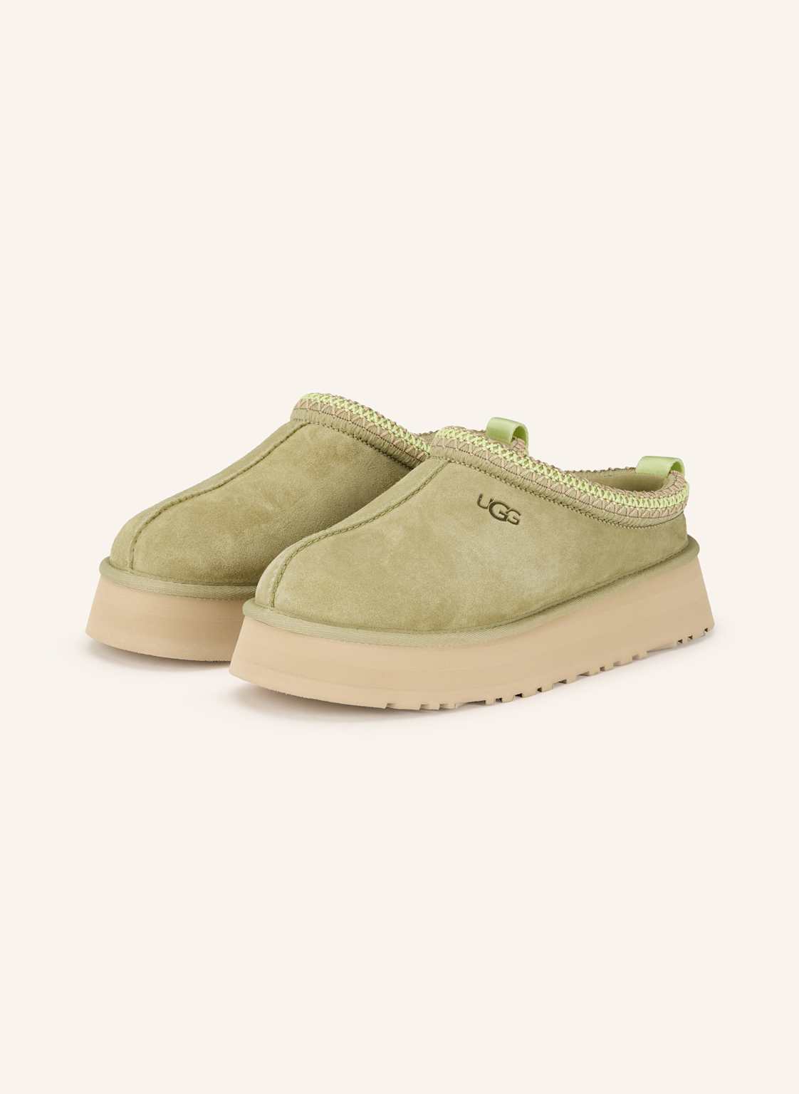 Ugg Plateau-Pantoletten Tazz gruen Ugg Plateau-Pantoletten Tazz gruen von Ugg