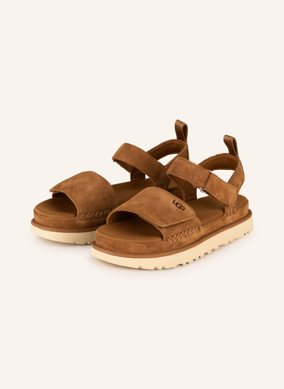 Ugg Plateau-Sandalen Goldenstar braun von Ugg