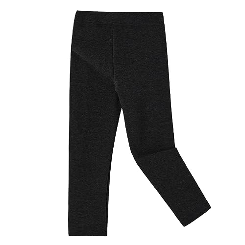 Ugitopi Mädchen Winter Dicke warme Lange Hose Fleece gefüttert Leggings (Black 150) von Ugitopi