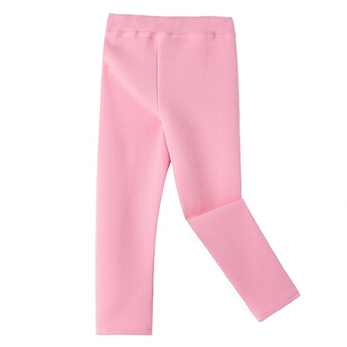 Ugitopi Winter Dicke Warme Lange Hosen Fleece Gefüttert Leggings (Pink 110) von Ugitopi