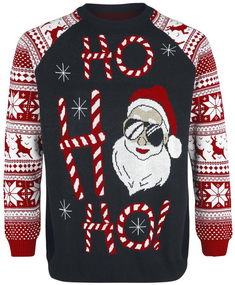 Ugly Christmas Sweater Weihnachtspullover - Ho Ho Ho - S bis 5XL - für Männer - Größe 3XL - multicolor von Ugly Christmas Sweater