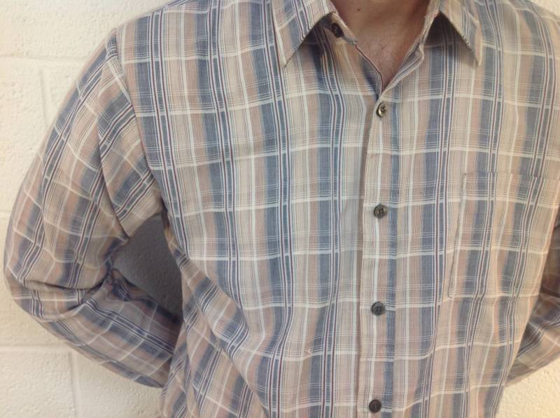 L/S Ringel-Shirt "Kings Road" Burgund, Navy Und Weiss - Size Large." von UglyCousin