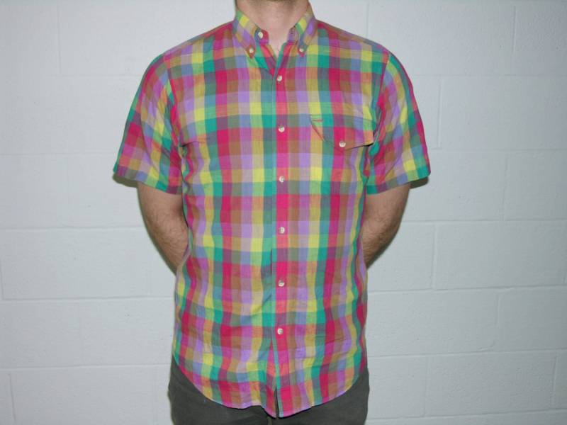 S/S Sommer Kariertes Hemd - Medium von UglyCousin