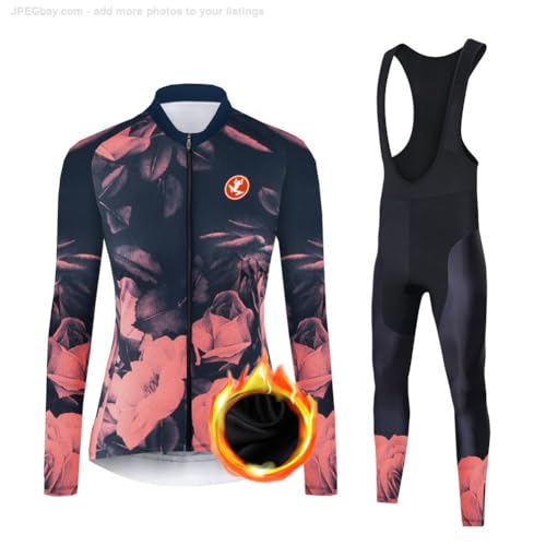 Uglyfrog-2 Bike Wear Winter Thermo Fahrradtrikot Langarm Pro Windstopper - Radtrikot - Atmungsaktiv - Wasserabweisend - Reflektoren - Full Zip von Uglyfrog-2