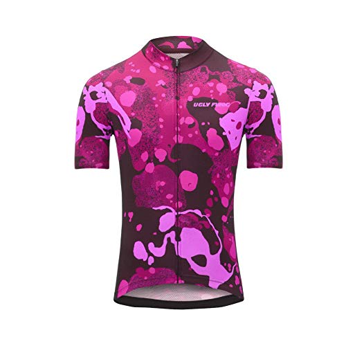 Uglyfrog 2020 New Herren schließen Hülsen Zyklus Jersey Kurzarm Fahrradtrikot Fahrrad Hemd Fahrrad Top Outdoor Sports Radfahren Männer Trikot von Uglyfrog-2