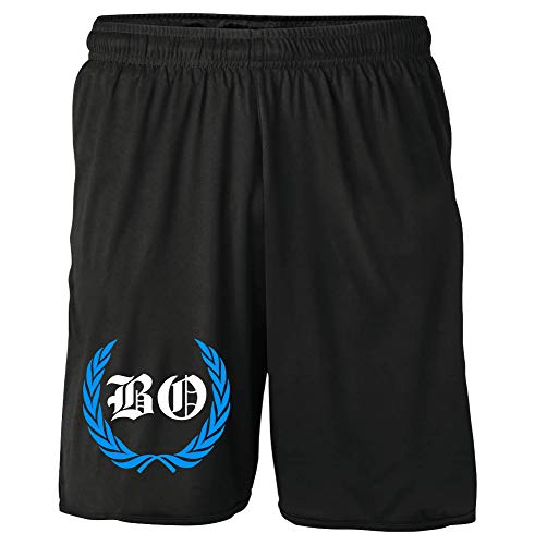 Bochum Kranz Shorts | Fussball Sport Ultras Kurze Hose Sporthose (S, Bochum Kranz M1) von Uglyshirt87