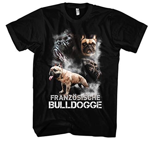 Französische Bulldogge T-Shirt Herren | Französische Bulldogge Tshirt Männer - Bulldogge Geschenke - Französische Bulldogge Kleidung Herren - Hunde Shirt Herren | M5 (XL) von Uglyshirt87