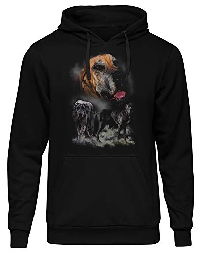 Uglyshirt87 Deutsche Dogge Herren Kapuzenpullover | Deutsche Dogge Pullover Herren - Dog - Hund Hoodie Herren - Deutsche Dogge Hund | M5 (L) von Uglyshirt87