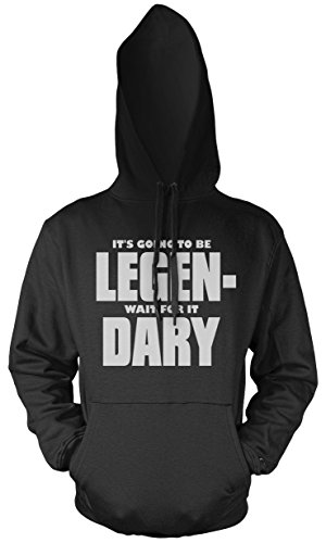 Uglyshirt87 Legendary Männer und Herren Kapuzenpullover | Barney Stinson | M2 (L) von Uglyshirt87