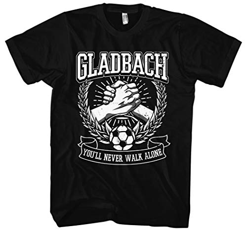 Alles für Gladbach Männer und Herren T-Shirt | Fussball Skyline Trikot Sport Ultras (4XL) von Uglyshirt89