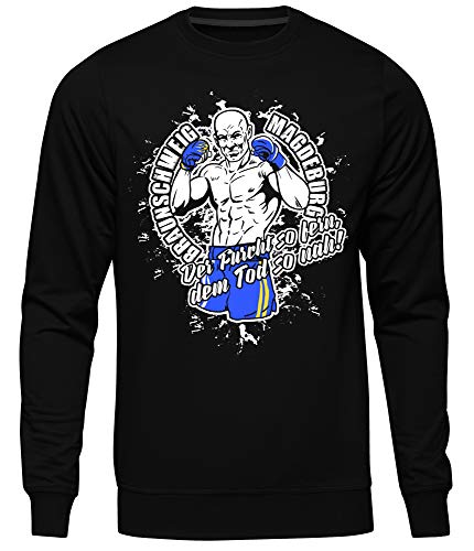 Braunschweig & Magdeburg Männer Herren Pullover | Hooligan Hardcore Ultras (XL) von Uglyshirt89