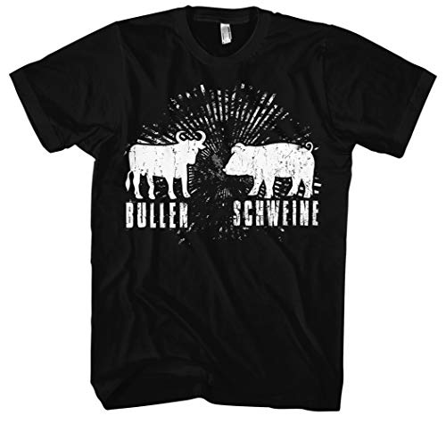 Bullen Schweine Männer und Herren T-Shirt | A.C.A.B. ACAB 1312 Hooligan Ultras (M) von Uglyshirt89