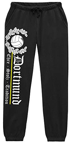 Dortmund Ehre u. Stolz Herren Jogginghose | Fussball Ultras Fan Hose | M2 (XXL) von Uglyshirt89