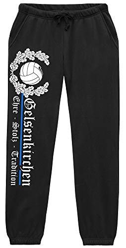Gelsenkirchen Ehre u. Stolz Herren Jogginghose | Fussball Ultras Fan Hose | M2 (XL) von Uglyshirt89