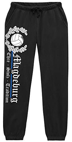 Magdeburg Ehre u. Stolz Herren Jogginghose | Fussball Ultras Fan Hose | M2 (S) von Uglyshirt89