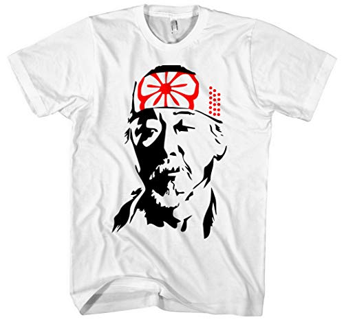 Mr. Miyagi Männer Herren T-Shirt | Karate Kid Cobra Kai Dojo Vintage Kampfsport | M1 (XL) von Uglyshirt89