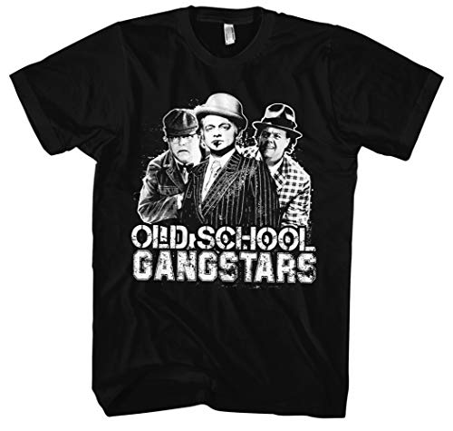 Olsenbande Männer und Herren T-Shirt | Egon Weltkulturerbe | M2 (3XL, Schwarz) von Uglyshirt89