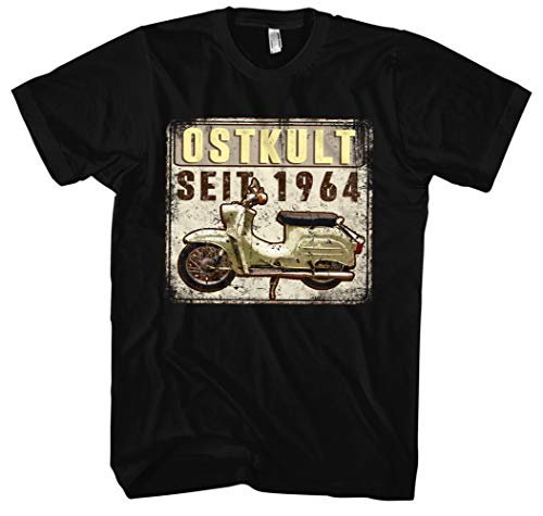 Ostkult Herren T-Shirt | Simson Schwalbe - s51 - Simson Shirt Herren - Logo - Ossi - Moped (4XL) von Uglyshirt89