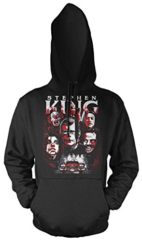Stephen King Männer und Herren Kapuzenpullover | Horror Grusel Roman ||| (3XL) von Uglyshirt89