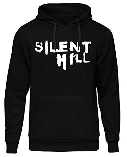 Uglyshirt89 Silent Hill Herren Kapuzenpullover | Horror Halloween Hölle Horrorfilm (4XL) von Uglyshirt89