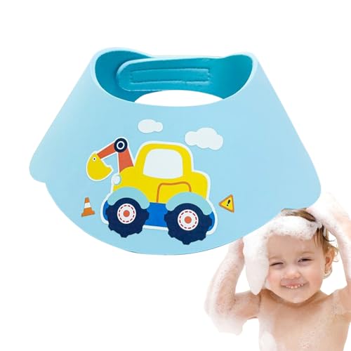 Uhngw Duschvisier für Kinder, Duschkappe, bad Visor waschen Haarwasserresistant, Verstellbar von Uhngw