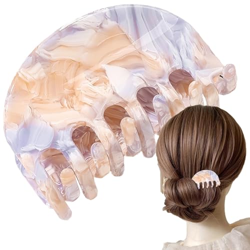Uhngw Haarklammern,Klauenklammern für Frauen,Kleine Haarnadeln Haarklammern Haarstyling-Clips | Rutschfeste Haar-Styling-Clips, Kopfschmuck, bequeme Hawaii-Haarspange für Frauen, Freundin, Mutter von Uhngw