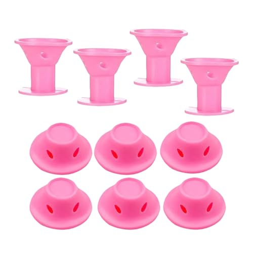 Uhngw Heatless Hair Curler - Overnight Curlers Long Hair - Hairdressing Curling Tool Set of 10, Portable Sleeping Curls for Girls von Uhngw