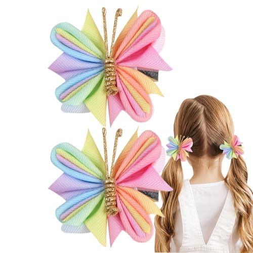 Uhngw Schmetterlings-Haarspangen | Lustige Netz-Haarspange – Stilvoller starker Halt, Netz-Kiefer-Haarspange, kreativer Netz, exquisiter Clip, Haarschmuck für Frauen von Uhngw