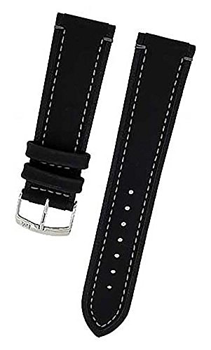 Uhrenarmband A01U4205432019CR22 Leder schwarz glatt 22mm UVP24,-€ 8077 von Uhrenhuette