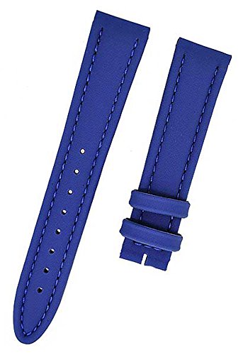 Uhrenarmband Esprit Leder Textiloptik blau Ton in Ton 18mm NEU 8382 von Uhrenhuette