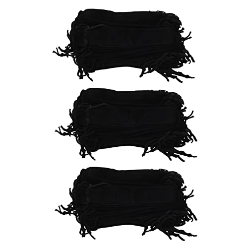 Uikdjgu 300 Stücke Schwarz Samt Stiftbeutel HüLse Halter Einzige Stifttasche Gehäuse MäPpchen von Uikdjgu