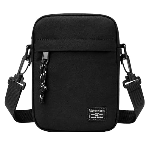 Uirheurd Umhängetasche Herren Klein Kleine Umhängetasche Für Herren Umhängetasche Schultertasche Messenger Bag Herren Handy Schultertaschen von Uirheurd