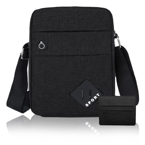 Uirheurd Umhängetasche Herren Klein Tasche Herren Schultertasche Herren Umhängetasche Handy Umhängetasche Herren Sling Bag Herren Klein Wasserdichte Shoulder Bag Men Männerhandtasche von Uirheurd