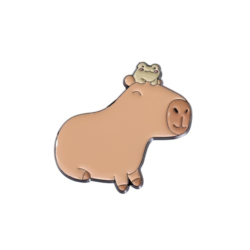 Capybara Brosche Charm Tier Pin Capybara Brosche Anstecknadel Mode Anstecknadel Legierung Textur geeignet für Rucksack Capybara Brosche Charm Tier Pin Capybara Brosche Anstecknadel Mode Anstecknadel Legierung Textur geeignet für Rucksack von Uitndvyte