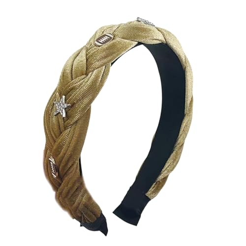 Eleganter geflochtener Haarreif mit Stern, für Abschlussfeier, Geburtstag, Haarschmuck von Uitndvyte