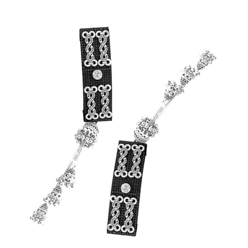 Haarschmuck mit Fransen aus Silber mit Legierungstextur, geeignet für Liebhaber von Feierlichkeiten und Ethno-Stil von Uitndvyte