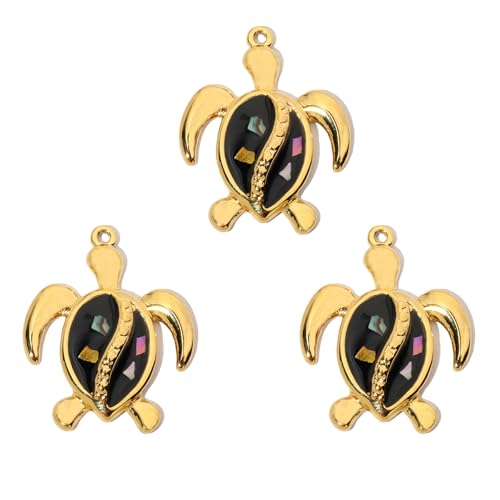 Uitndvyte Set mit 3 Tier-Anhängern, Halskettenanhänger, Bastelzubehör, Schmuckanhänger, ideal für einzigartige Schmuck- und Bastelprojekte von Uitndvyte