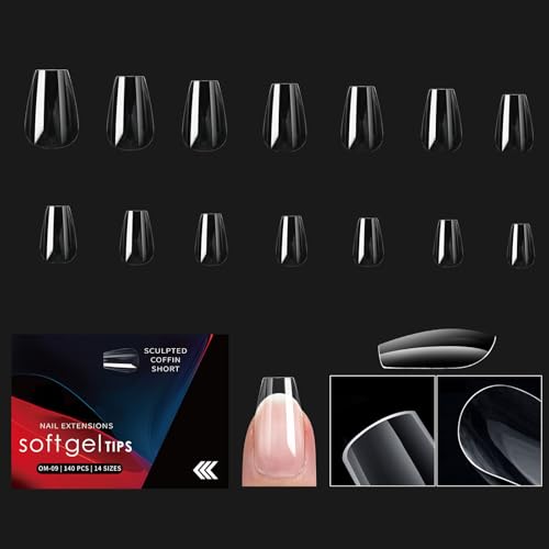 1 Box Künstliche Nägel Tipps Weiche Gele Tipps Klare Künstliche Nägel Volle Abdeckungen Auf Nägel Aufkleben Nägel Drücken Für Frauen Mädchen von Ukbzxcmws