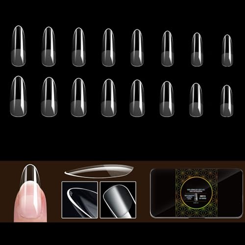 480 Stück Künstliche Nagelspitzen Weiche Gel Spitzen Halbmattierte Nagelspitzen Vollständige Abdeckung Zum Aufkleben Der Nägel Zum Aufdrücken Der Nägel Für Frauen Und Mädchen von Ukbzxcmws