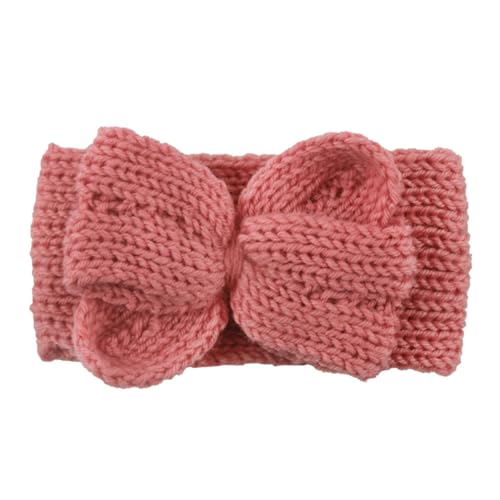 Baby Mädchen Stirnband Mit Schleifen Winter Warme Haarbänder Gestrickte Kopfbedeckung Für Kinder Handgefertigte Haar Accessoires Geschenk Zur Babyparty Baby Stirnband Mit Schleifen Häkel von Ukbzxcmws