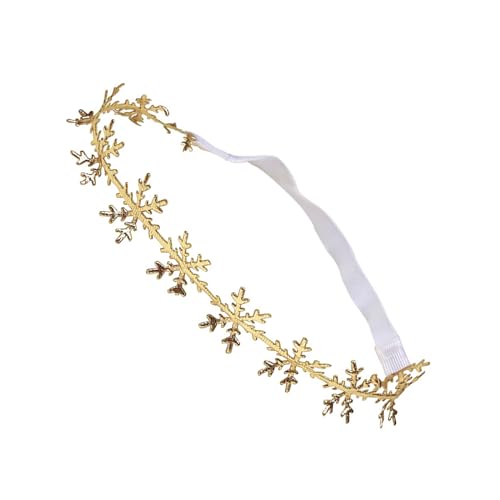 Exquisite Weihnachts Stirnbänder Mit Schneeflocken Muster Feiertags Kopfschmuck Für Babys Elastische Haar Accessoires Für Kleinkinder Blumen Haarbänder Für Kleinkinder Weihnachts Party Zubehör von Ukbzxcmws