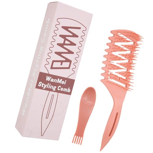 Federnder Locken Definierender Stylingkamm Für Modische Frisuren. Praktischer Haarkamm Für Natürliche Locken Styler Für Frauen Und Männer von Ukbzxcmws